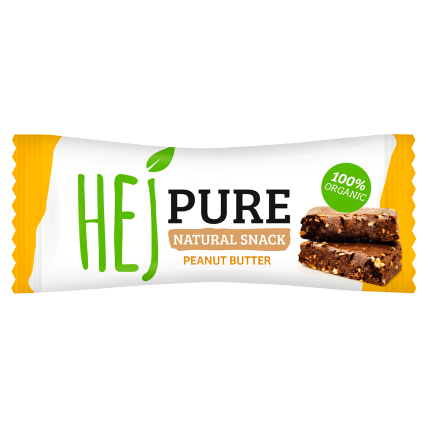 HEJ Pure Natural Snack Peanut Butter 40g